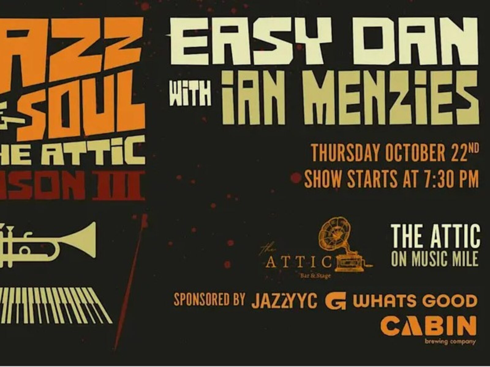 EASY DAN with IAN MENZIES